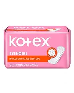 Protectores Diarios Kotex Esencial 20u