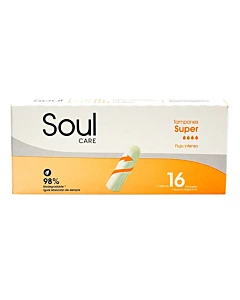 Tampon Soul Care Super 16un