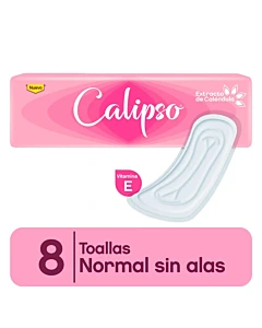 Toalla Femenina Calipso Normal Sin Alas 8un