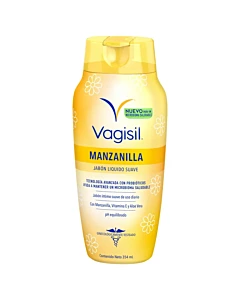 Jabón Líquido Íntimo Dermo Vagisil Manzanilla 354 Ml