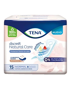 Protector Diario Tena Natural Care 15 U